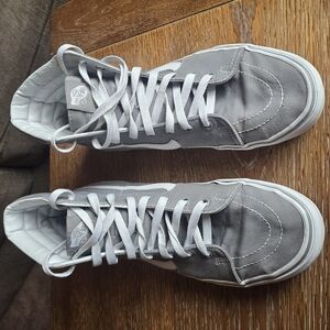Vans Gray High-Top Men's Shoes